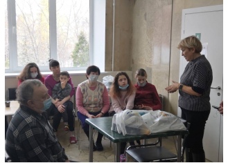 Татьяна Загородняя встретилась с вынужденными переселенцами из Донбасса